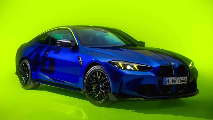 BMW M4 CS Edition VR46 tutto su di lei