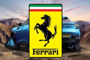 Ferrari pronta per la neve