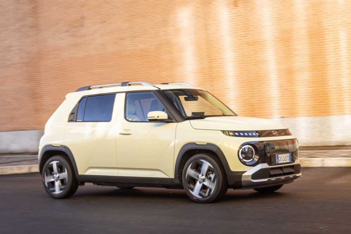 Hyundai Inster materiali sopraffini
