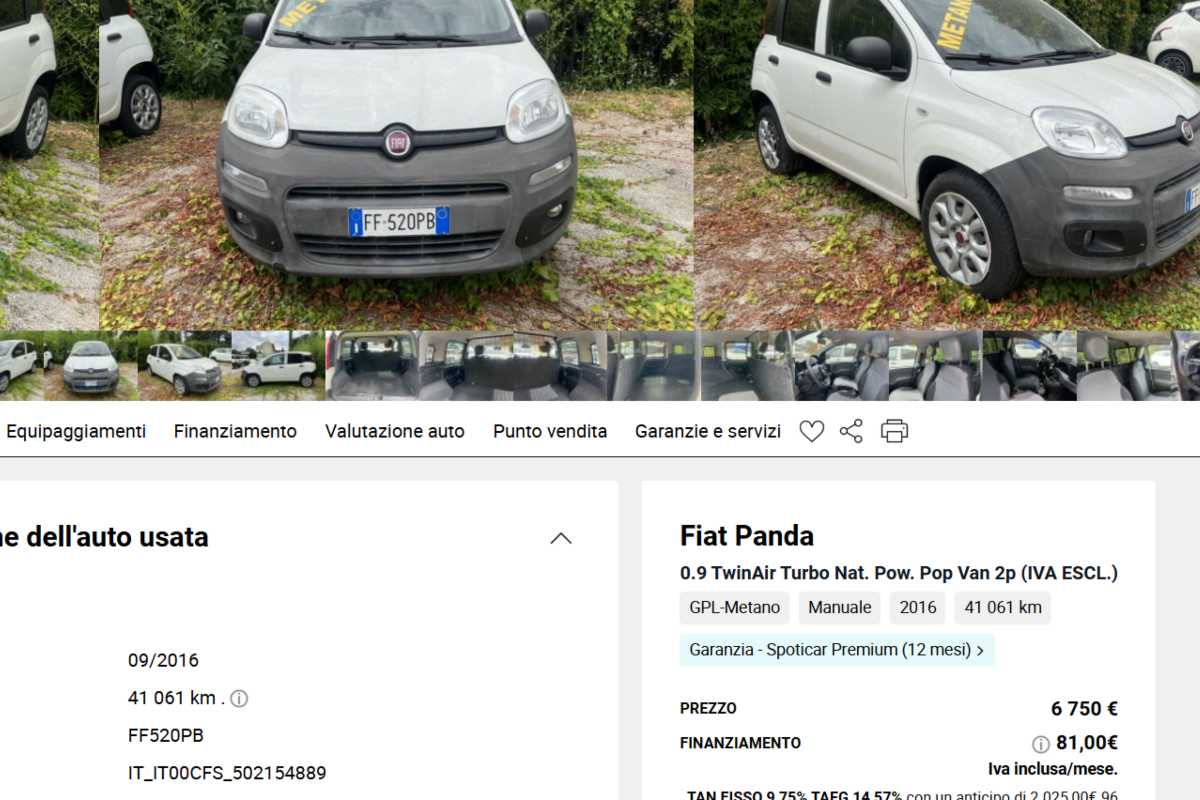 Questa FIAT Panda è tua a meno di 7mila euro: l'occasione è clamorosa, come fare ad averla a questo prezzo