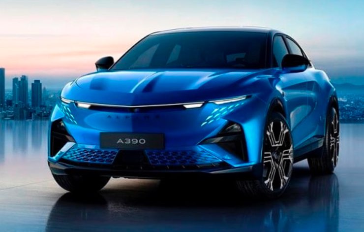 Alpine A390 da 470 cavalli