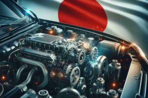 Auto giapponese fece mangiare la polvere a tutte