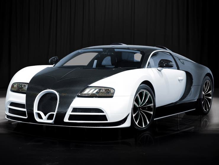 Bugatti Veyron Mansory veicolo clamoroso