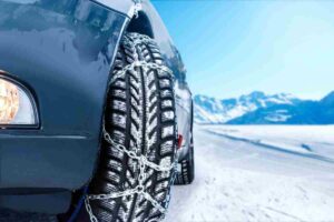 Catene auto in pensione