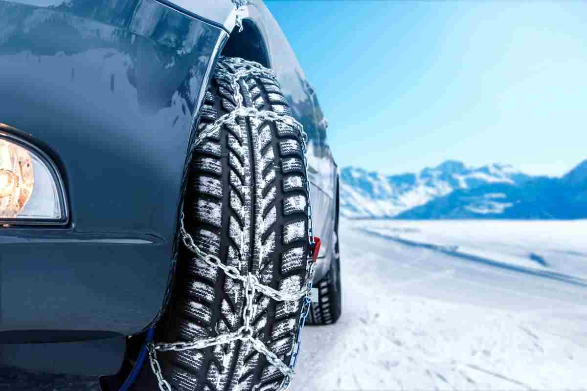 Catene auto in pensione