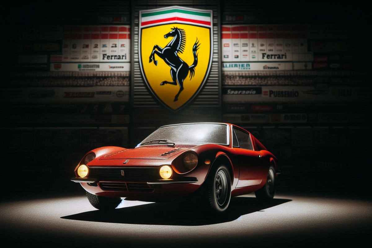 Una spettacolare Ferrari finisce all'asta