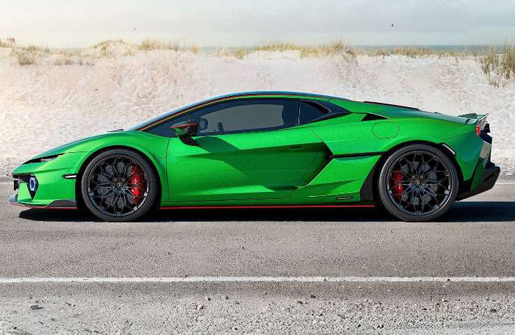 Lamborghini Temerario Alleggerita perde 25 kg