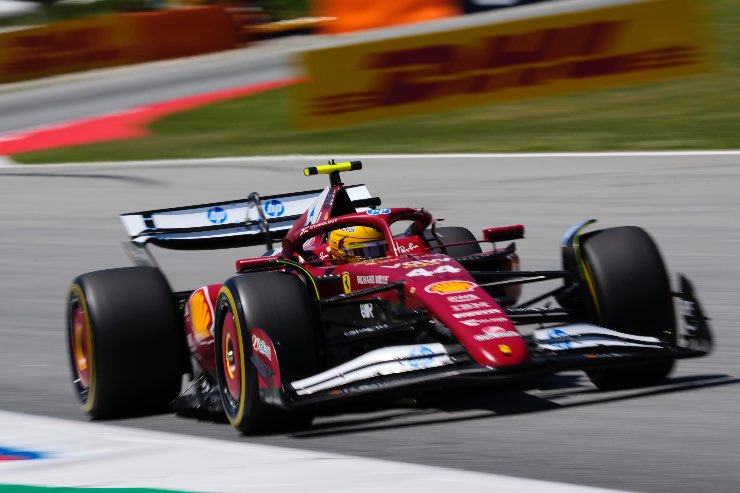 Lewis Hamilton non è a suo agio in Ferrari