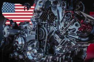 Il folle motore Made in USA