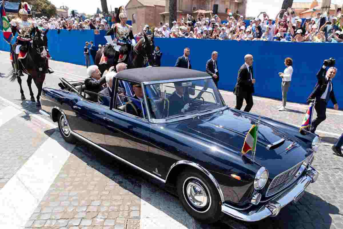 Sergio Mattarella in Lancia