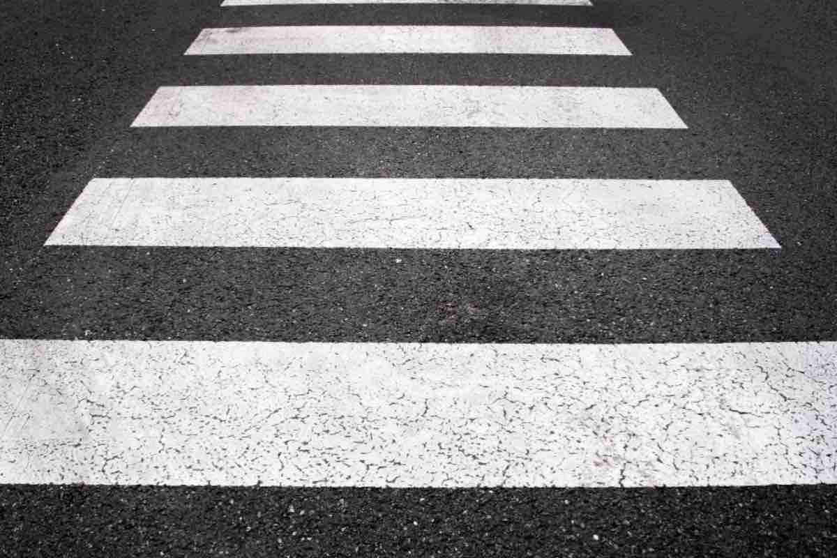 Strisce pedonali può arrivare la multa