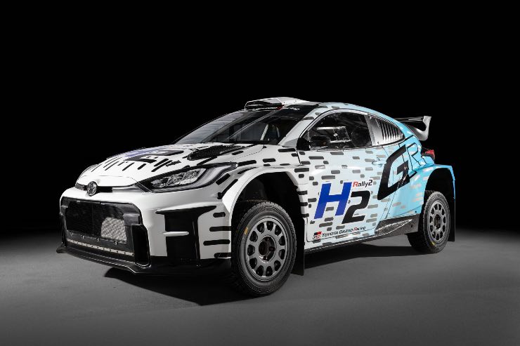 Toyota GR Yaris Rally2 H2 ad idrogeno